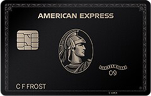 アメリカン・エキスプレス・センチュリオン・カードの券面画像