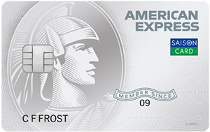 セゾンパール・アメリカン・エキスプレス ・カードの券面画像