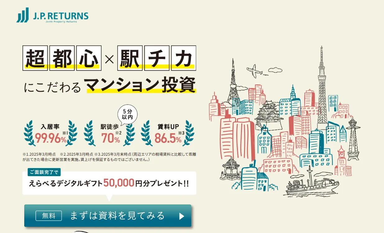 JPリターンズのイメージ